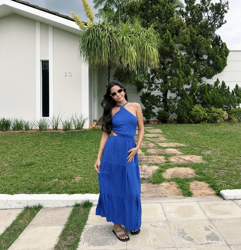 Vestido Valentina Blue - comprar online