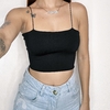 Cropped Basic Black