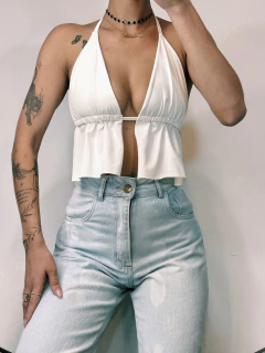 Cropped Laura White - comprar online