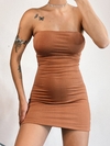 Vestido Tubinho Brown