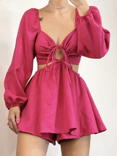 Macaquinho Farm Pink - comprar online
