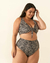 Top Coco (Print leo) - Arena Blanca