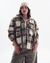 Camisaco boucle a cuadros (militar) - comprar online