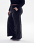 Pantalón wide plush (negro) en internet