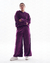 Pantalón wide plush (violeta) - comprar online