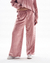 Pantalón wide plush (rosa)