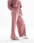 Pantalón wide plush (rosa) - comprar online
