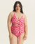 Enteriza Juice (print fucsia)