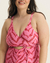 Enteriza Juice (print fucsia) - comprar online