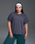 PREVENTA - Remera oversize jersey (cemento) - comprar online