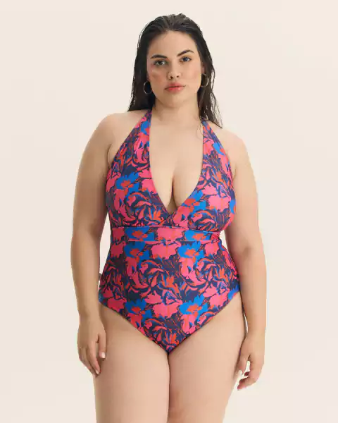 FERIA - Enteriza Salty (print azul)