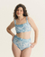Top Sea (Print celeste) - tienda online
