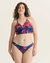 Bombacha tanga Sunset (Print azul)