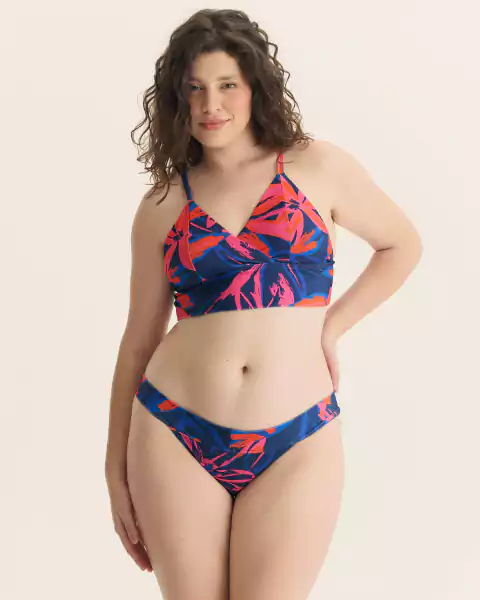 FERIA - Top Sunset (Print azul)