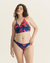 Bombacha tanga Sunset (Print azul) en internet