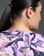 Top deportivo manga larga print (violeta) - Arena Blanca
