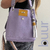 Oval Lila con strap 13 - llavero plumero