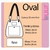 Oval Suela claro con strap 2 - llavero plumero - buur