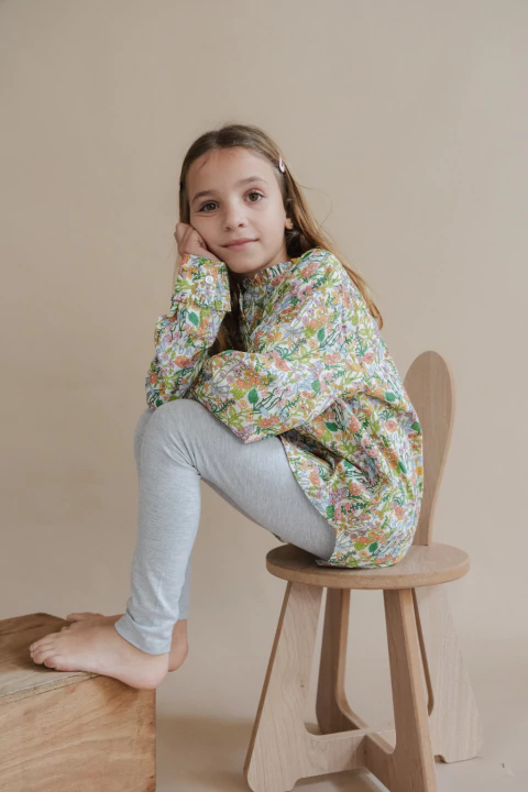 BLUSA MANGA LARGA NIÑA