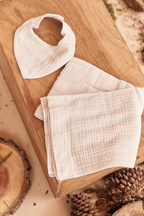 SET BADANA Y MANTA COTTON