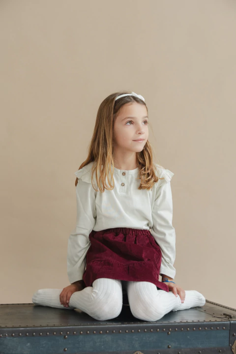 REMERA LISA MANGA LARGA NIÑA