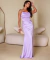 Vestido Alça Dupla Strass - CLA MODAS