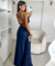 Vestido Longo Sereia Lateral Vazada - comprar online