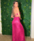 Vestido Longo Sereia Lateral Vazada - loja online