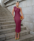 Vestido Midi Ombro Só Laço