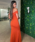 Vestido Ombro a Ombro Decote em X - loja online