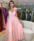 Vestido de Festa Tomara Que Caia Fru-Fru no Ombro - CLA MODAS