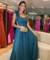 Vestido Longo Com Fru Fru no Ombro - CLA MODAS