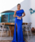 Vestido Acetinado Sereia - comprar online