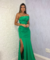 Vestido Acetinado Sereia na internet