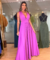 Vestido Longo Decote em V na internet