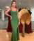 Vestido longo Sereia Malha crepe - loja online