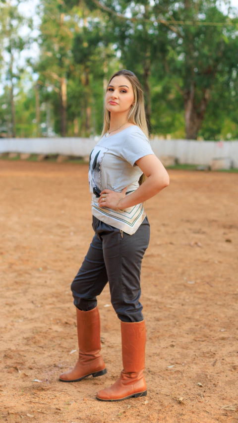 Bombacha Feminina Pampeana Chumbo