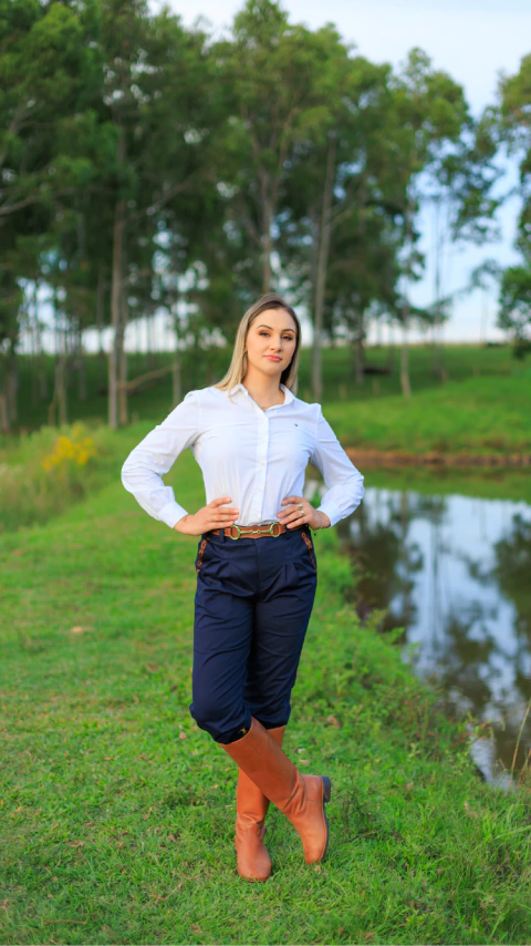 Bombacha Feminina Pampeana Marinho
