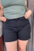 Short de jean MOM negro - tienda online