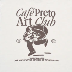 CAMISETA ART CLUB CAFÉ na internet