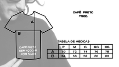 CAMISETA FUNHOUSE PRETA - Café Preto Tattoo