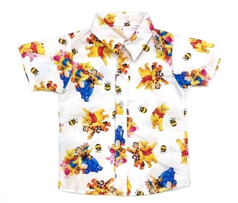 CAMISA Ursinho Pooh + gravata