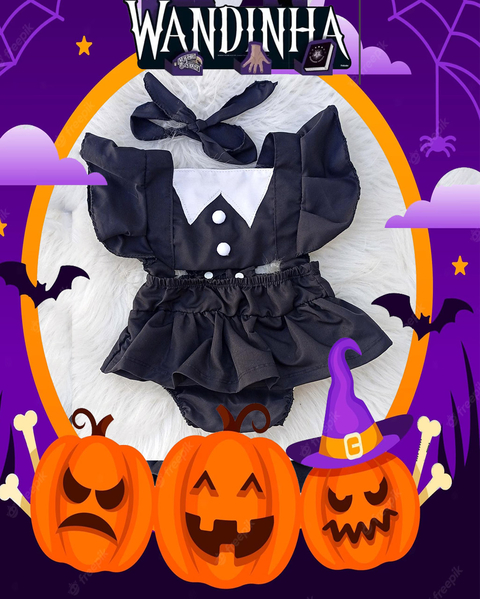 Romper Vandinha / Wandinha