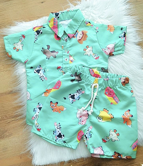 Conjunto Mauricinho Fazendinha Verde