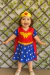Fantasia Infantil Mulher Maravilha - Fantasia Infantil Mulher Maravilha para Aniversário - Carnaval - Halloween - s2manukids