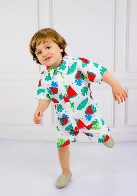 Conjunto Mauricinho Melancia