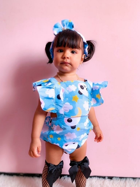 Romper Panda fofinho