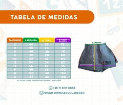 Short - Saia (APENAS PARA ALUNAS ATÉ O 5* ANO) - SAGRADA FAMÍLIA - Uniformes Escolares BH