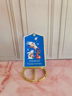 20 PIEZAS Tag Christmas Bunny