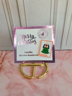 20 PIEZAS Tarjeta Estampilla Perrito